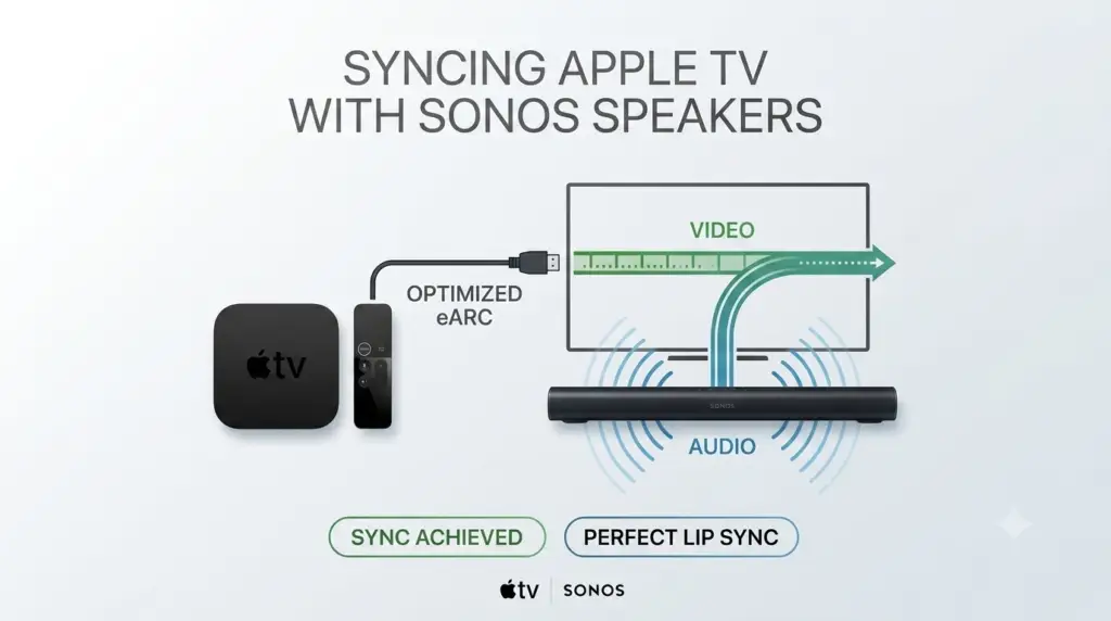 How to Fix Audio Sync Issues on Apple TV and Sonos Speakers