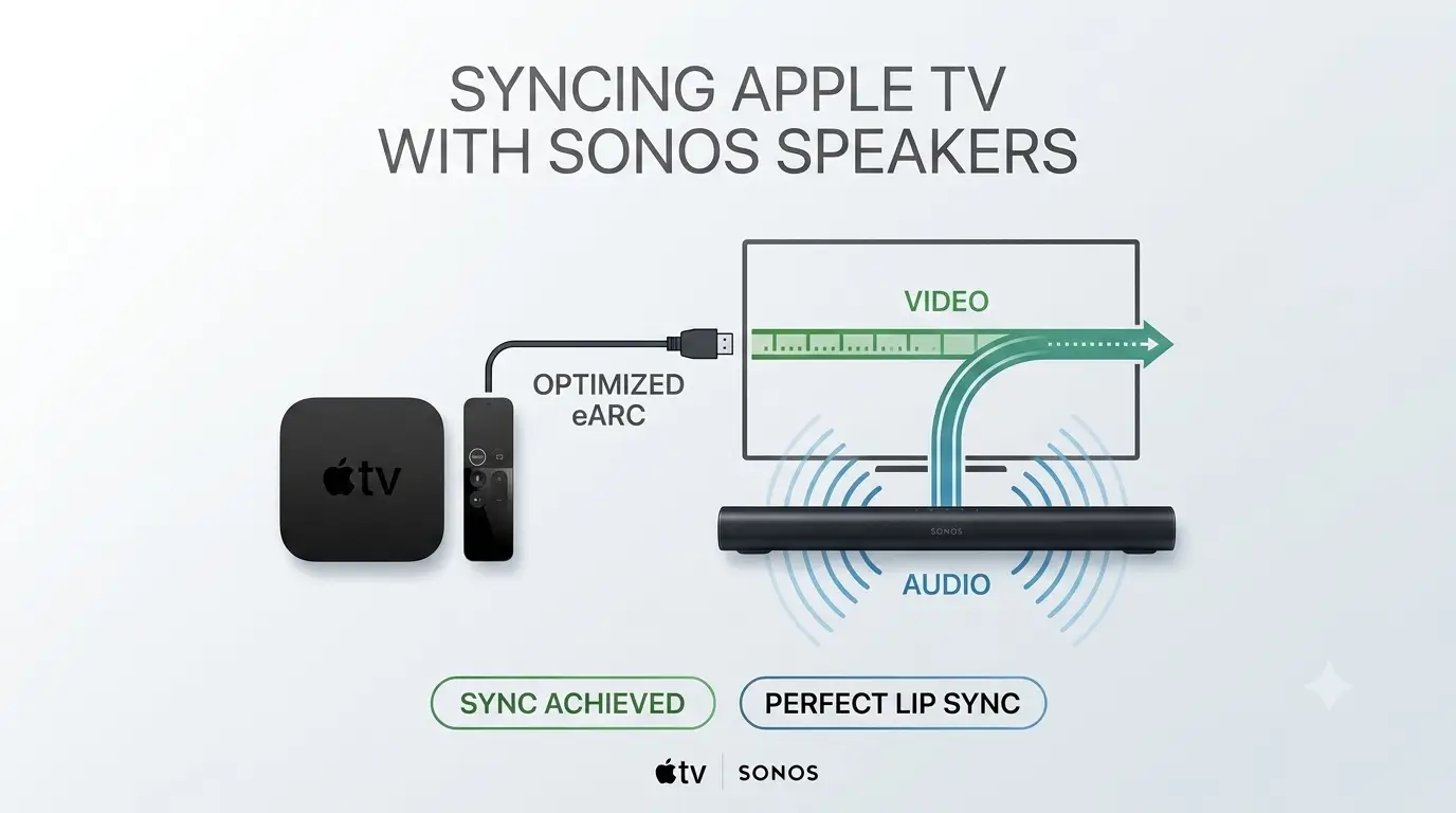 How to Fix Audio Sync Issues on Apple TV and Sonos Speakers
